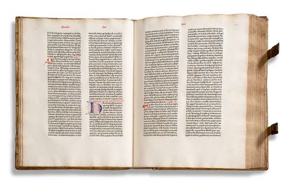 
BIBLIA LATINA [Strasbourg, Heinrich Eggestein,...