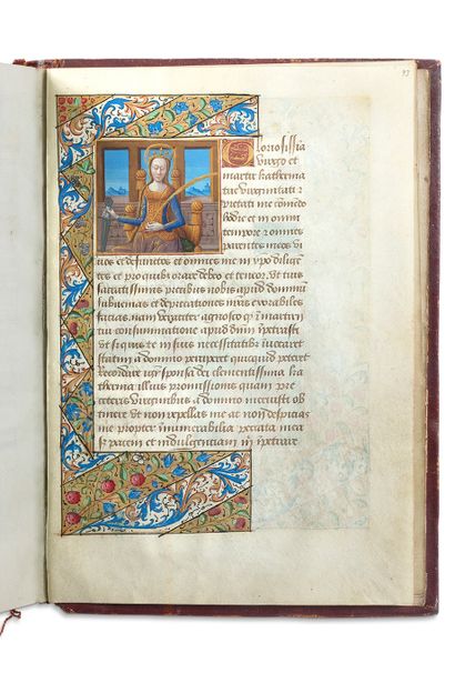 
LIVRE D’HEURES DE CATHERINE (À L’USAGE DE...