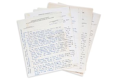 LÉVI-STRAUSS Claude (1908-2009) Ethnologue
ERRATUM...