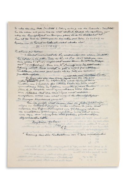 EINSTEIN Albert (1879-1955)
L.A. S. «A. E....