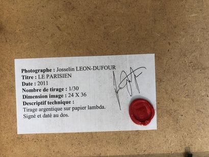 Josselin LEON-DUFOUR, photographer. Le Parisien,...
