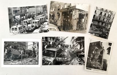 PARIS. Attentats de la rue Marbœuf et divers,...