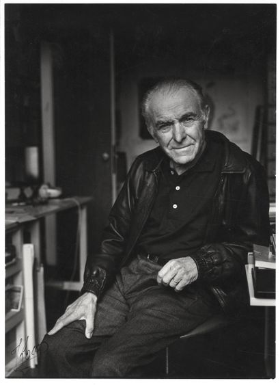Robert DOISNEAU (1912-1994). Portrait, 1987....