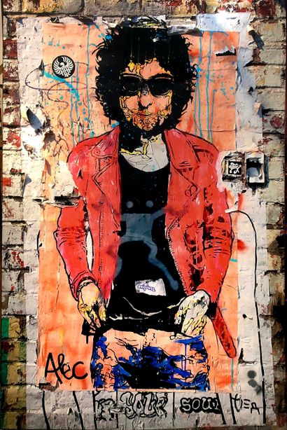 STREET-ART. Jérôme REVON (born 1962). Bob...
