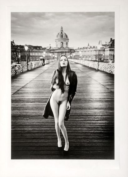Renée JACOBS (born 1962). Nude on the Pont...