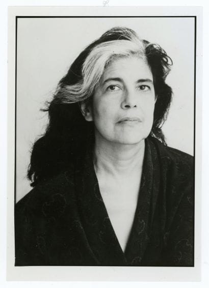 Susan SONTAG (1933-2004). Portrait, circa...
