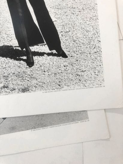 Helmut NEWTON (1920-2004). Thierry Mugler,...