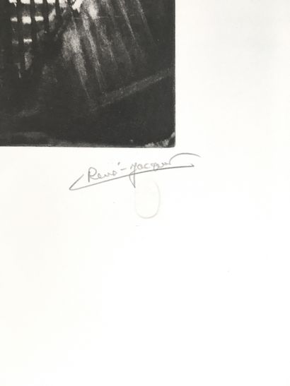 RENE-JACQUES (1908-2003). L'homme de la nuit,...