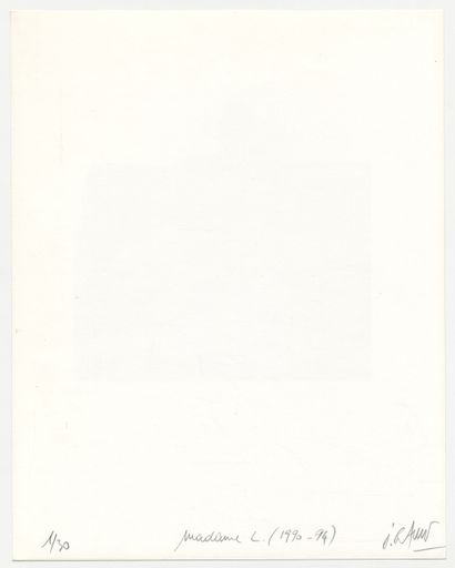 Jean RAULT (born 1949). Nude Study, 1994....