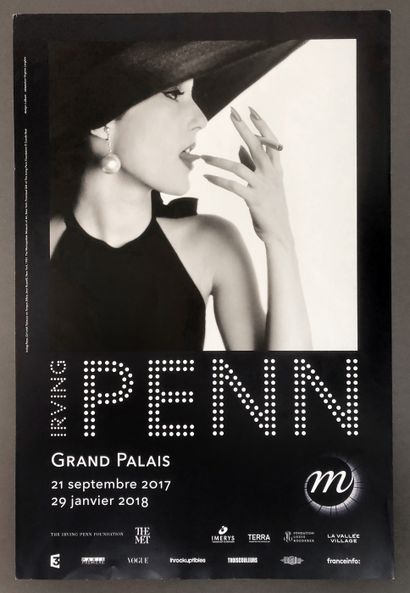 Irving PENN. Poster for the exhibition at...