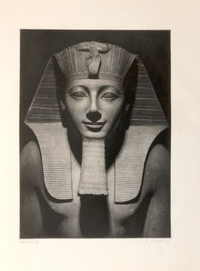 Pierre BROCHET (1922-2016). Toutmosis III,...