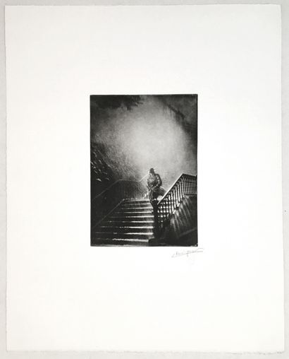 RENE-JACQUES (1908-2003). L'homme de la nuit,...