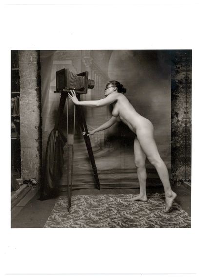 Dominique DESRUE (b. 1960). Nude in the Attic,...
