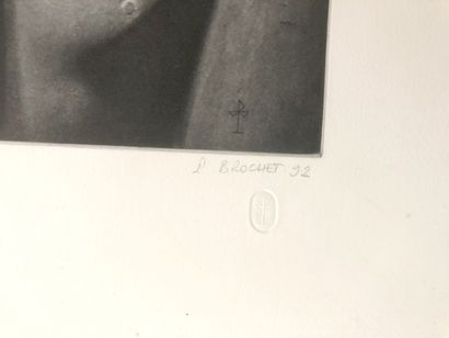 Pierre BROCHET (1922-2016). Toutmosis III,...