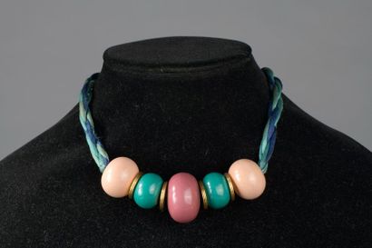 DENEZ pour Yves SAINT LAURENT- (Années 1980).



Collier...