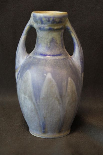 Blue vase/amphora Gilbert METENIER