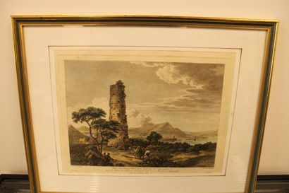 Engraving entitled 