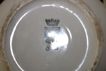 St Amand ceramic toilet set, including a...