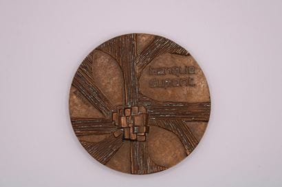 Commemorative anniversary medal BANQUE DUPONT...