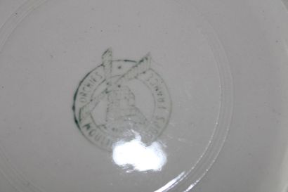 Earthenware or porcelain dinnerware set....
