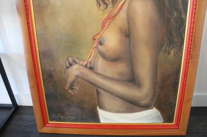 Oil on canvas, Leonardo CAPOSIENA, 