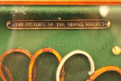 Framed model of 