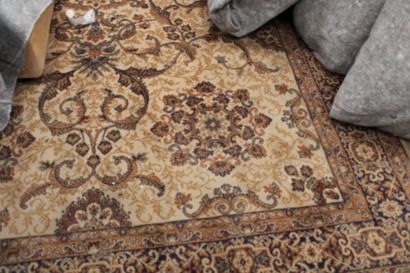 Carpet, wool, beige-brown tone 200x300