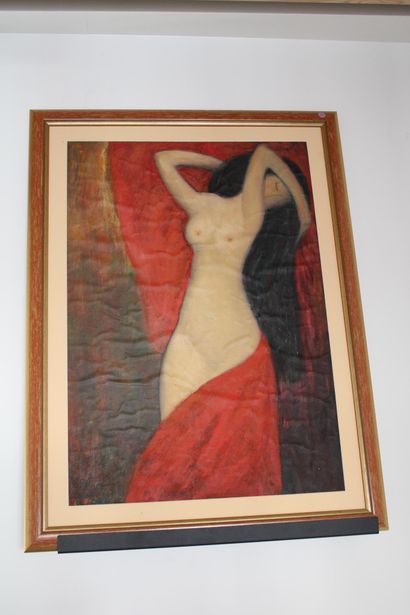 Oil on paper 