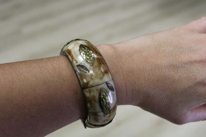 Oriental bracelet and panther bracelet, 7...