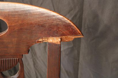Side table with one drawer and one shelf,...