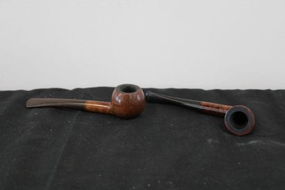 Two pipes, each 15 cm long