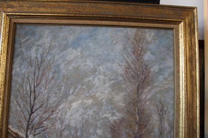 Oil on canvas, André LAGARRIGUE (XX), 