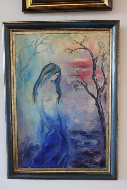 Oil on canvas 