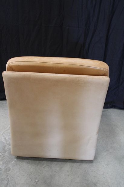 Two seater sofa and two armchairs in assorted...