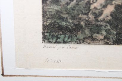 Engraving entitled 