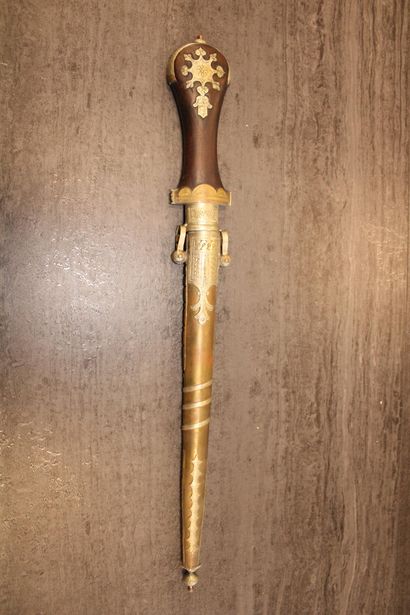 Moroccan dagger, 20th century, 49 cm