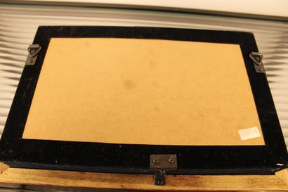 Framed model of 