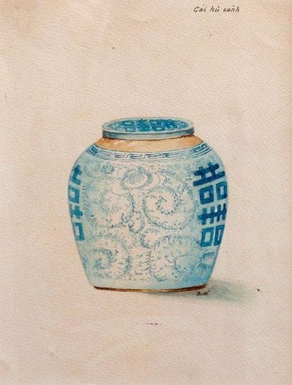 Phi Hô. Ecole des Beaux-Arts de l'Indochine....