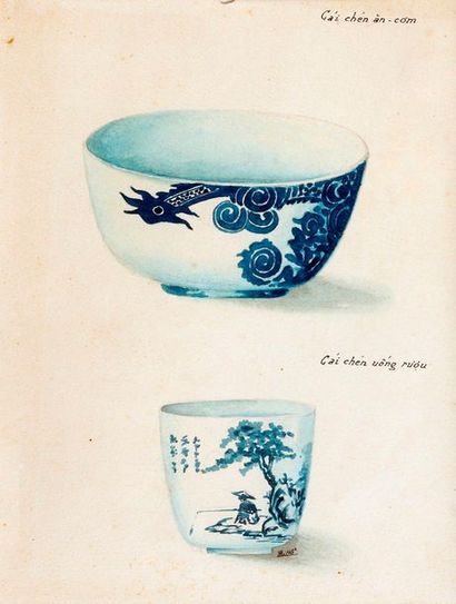 Phi Hô. Ecole des Beaux-Arts de l'Indochine....