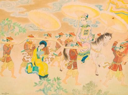 Tran Van Tho (1917-XXe)

Ecole des Beaux-Arts...
