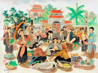 Mai Thanh (XXe)

Scène de marché au Nord...