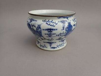 Jarre à condiments en porcelaine de Chine...