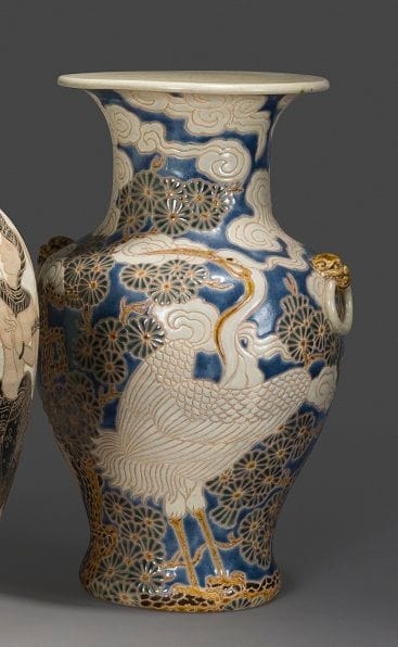 BIEN HOA (Dông Nai). Vase balustre en grès...