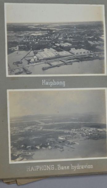 1924 et 1935. Aviation en Indochine. Réunion...