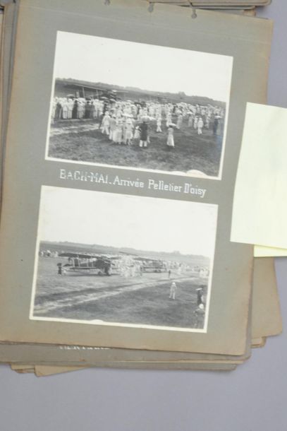 1924 et 1935. Aviation en Indochine. Réunion...