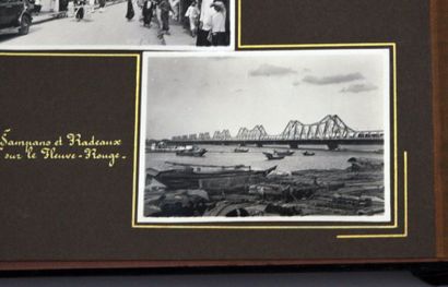 1950. Album Souvenir d'Indochine.

In-folio...