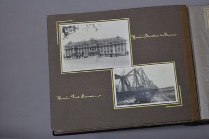 1950. Album Souvenir d'Indochine.

In-folio...