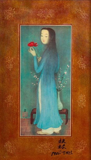 MAI THU (1906-1980)

Jeune femme à la fleur.

Impression...