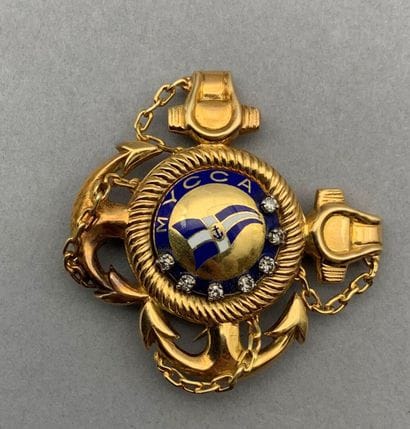 
Broche MYCCA pour Motor Yacht Club de la...
