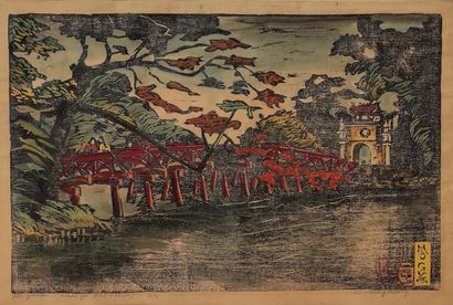 Lê PHUONG DONG. 

Pont du petit lac d'Hanoï....